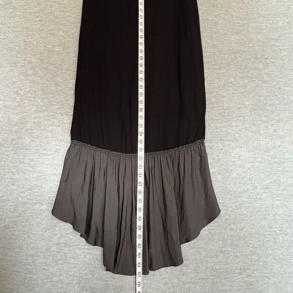 Express High Low Maxi Skirt Womens XS Boho Hippie Mermaid Fairy Ruffled Stretch - Picture 9 of 10